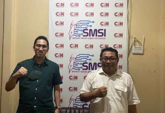 Ketua Umum SMSI mengundang rapat terbatad tokoh muda nasional, Yudhistira Bamsoet di kantor SMSI Pusat