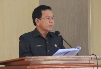 DPRD Bengkulu Tengah Gelar Rapat Paripurna Mendengarkan Nota Pengantar Bupati Terhadap Dua Raperda