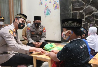 Aipda Nurkholis Azis Sang Ustadz dan Khotib Pemilik TPA yang Bercita-cita Memiliki Pondok Pesantren