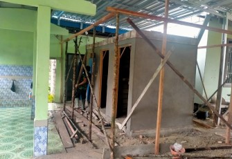 10 Hari Pelaksanaan TMMD di kelurahan Kampuri Realisasi Pekerjaan Capai 40 Persen