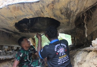 Satgas TMMD Perbaiki Kerusakan Alat Berat