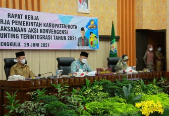 Gubernur Rohidin Minta Kepala Daerah Serius Tangani Stunting
