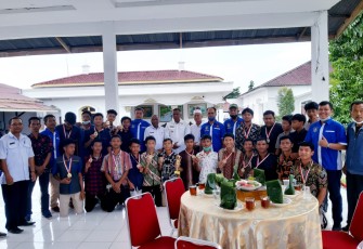 Pj Bupati Labuhanbatu Jamu PS Bintang Utara Muda Atas Keberhasilan Meraih Juara 1 FJL U 17 Divisi Sumatera Utara Tahun 2021