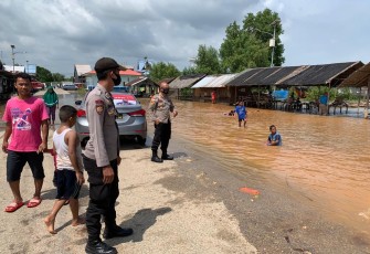 Polsek Kuba Beri Himbauan Kepada Masyarakat, Waspada Banjir