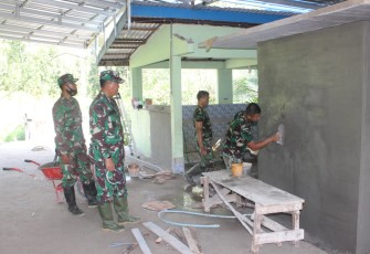 Dansatgas TMMD Ke 112 Tinjau Progres Sasaran Fisik