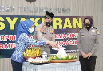 Polres Tulungagung Gelar Tasyakuran HUT Korpri Ke 50
