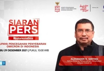 Cegah Omicron Meluas, Masyarakat Harus Patuhi Aturan 