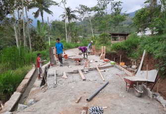 Pembangunan Plat Dekker Hampir Selesai