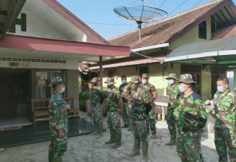 Semangat Tanpa Kendor Perhatian Dari Apel Pagi Satgas TMMD 112 Kodim 0818 