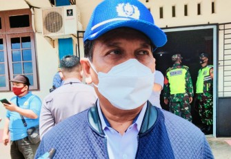 Kepala cabang PT Pelni Tanjung pinang Syahrul Akbar.SE.