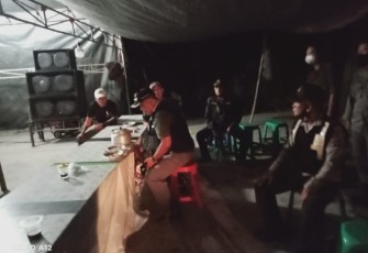 Patroli Penertipan Pasar Malam