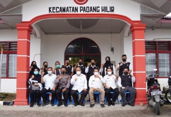 Walikota Tebing Tinggi Tinjau Penanganan Covid-19 Di Kecamatan