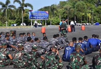 Sambut Hari Armada RI Tahun 2021, Lantamal IV Gelar Lomba Militer Kekuatan Matra Laut