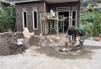 Kekompakan Satgas TMMD 112 