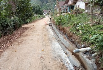 Hasil Karya TMMD 112 dan Pembuatan Drainase