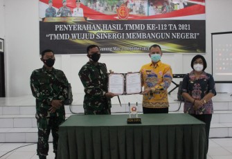 TMMD ke-112 Resmi Ditutup, Kapendam XII/Tpr : Wujud dan Upaya Tingkatkan Kesejahteraan Menuju Indonesia Maju