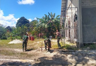 Berikut Hasil pencapaian Hari ke 3 TMMD Reguler ke 112 Kodim 1016/Plk