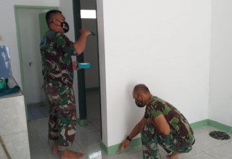 TMMD Ke-112 Perbaikan Rumah Uci Sanusi Capai 90 Persen, Tak Sabar Tempati Rumah Baru