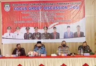 kegiatan Focus Group Discussion (FGD) yang dilaksanakan oleh Forkopimda Kabupaten Seluma
