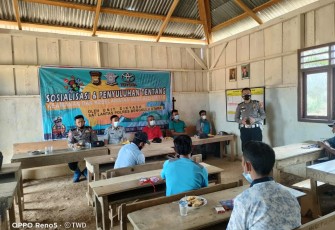 Sat Lantas Polres Bengkulu Utara Gelar Sosialisasi