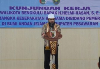 Wali Kota Bengkulu Helmi Hasan 