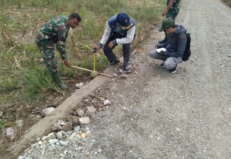 Pengecekan hasil TMMD