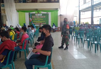 Pelaksanaan vaksinasi di SMK Muhammadiyah