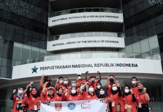 Kunjungan Tim GLD lampung Barat ke Perpustakaan Nasional