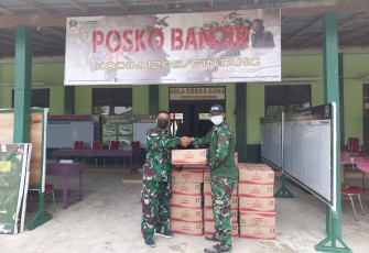 Wilmar Group Berikan Bantuan kepada Kodam XII/Tpr yang Disalurkan oleh Yonif 642/Kps