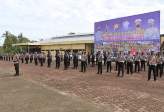  Operasi Zebra Nala 2021 resmi dilaksanakan oleh Direktorat Lalu Lintas Polda Bengkulu