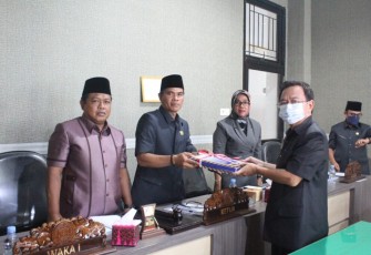 DPRD Benteng Rapat Paripurna Terkait Nota Pengantar Keuangan APBD Tahun 2022