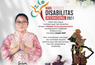 Peringatan hari disabilitas yang jatuh pada hari ini, 3 Desember 2021