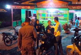 Satpol PP dan Damkar Kabupaten Pasaman Lakukan Operasi Pekat