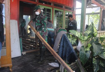 Kodim dan Baznas Kota Palangka Raya Kembali Bedah Rumah Warga Tidak Mampu