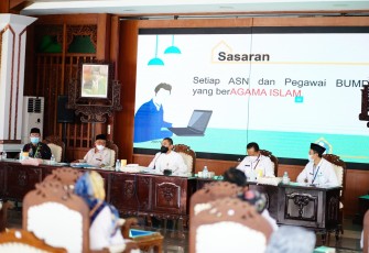Sosialisasi Perbup No. 75 Tahun 2021