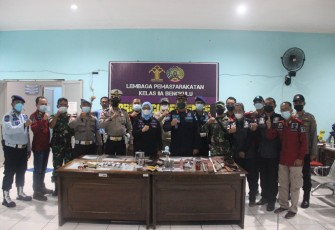 Sambut Nataru, Lapas Bentiring Bengkulu Perkuat Pengamanan