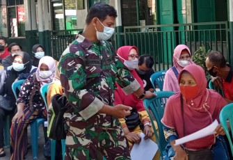 Vaksinasi di RS Marga Husada Pati