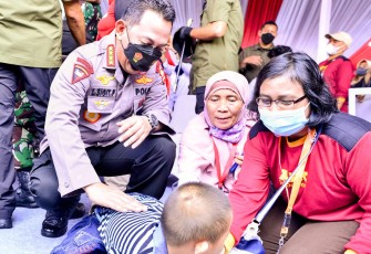 Kapolri Beri Dukungan Psikososial ke Anak Terdampak Covid-19