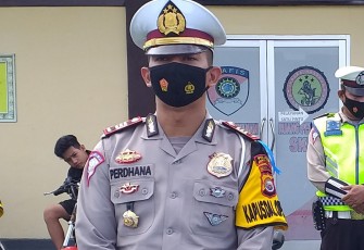 Kasat Lantas Polres BU AKP Perdhana Mahardika 