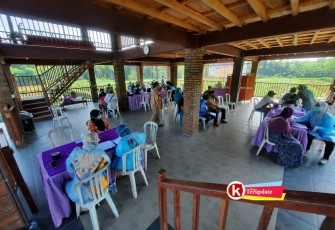 Vaksinasi Covid-19 di Kecamatan Selopuro, Kabupaten Blitar. (foto : Faisal NR / Klikwarta.com)