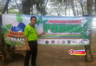 Kepala DLH Pemkab Blitar M. Krisna Triatmanto (foto : Faisal NR / dok. Klikwarta.com)
