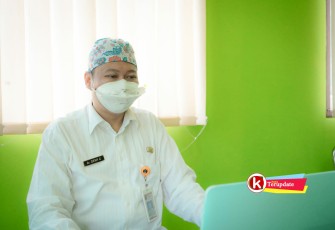 Wakil Direktur (Wadir) RSUD Ngudi Waluyo Kabupaten Blitar Bidang Pelayanan dr. Deny Christianto (foto : Klikwarta.com)