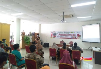 In House Training Program HIV/AIDS RSUD Mardi Waluyo Kota Blitar Tahun 2021 (foto : Faisal NR / Klikwarta.com)