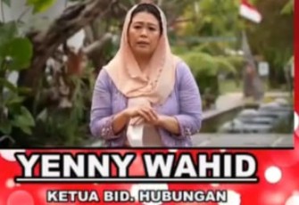 Ketua Bidang Hubungan Luar Negeri Sekaligus Pimpinan Pusat Muslimat Nahdlatul Ulama Hj Zannuba Arifah Chafsoh