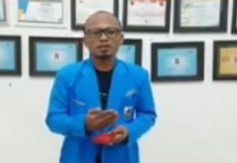 Ketua KNPI Provinsi Bengkulu Wibowo Susilo 