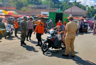 Koramil Polsek dan Kecamatan Sinergi Sosialisasi PPKM Darurat