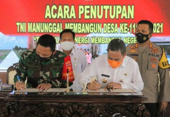 Penutupan TMMD Kodim 0718/Pati