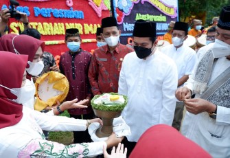 Wabup BU Resmikan Masjid Jamik Syatariah Nur Iman