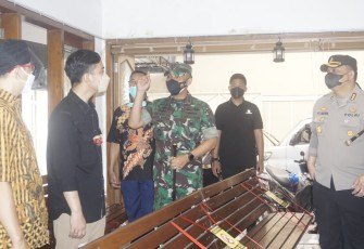 Dandim 0735/Surakarta Bersama Walikota dan Kapolresta Solo Cek Kesiapan Gereja