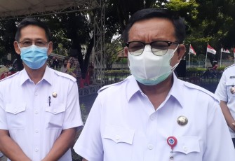 Walikota Bitung Maurits Mantiri MM Bersama Wakil Walikota Bitung Hengky Honandar SE